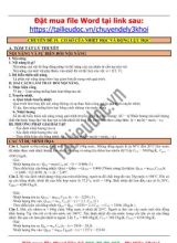 Bài tập Vật lý Lớp 10 - Chuyên đề 19 Cơ sở của nhiệt học và động lực học